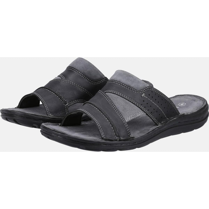Hush Puppies Archer Mule Sandal Black
