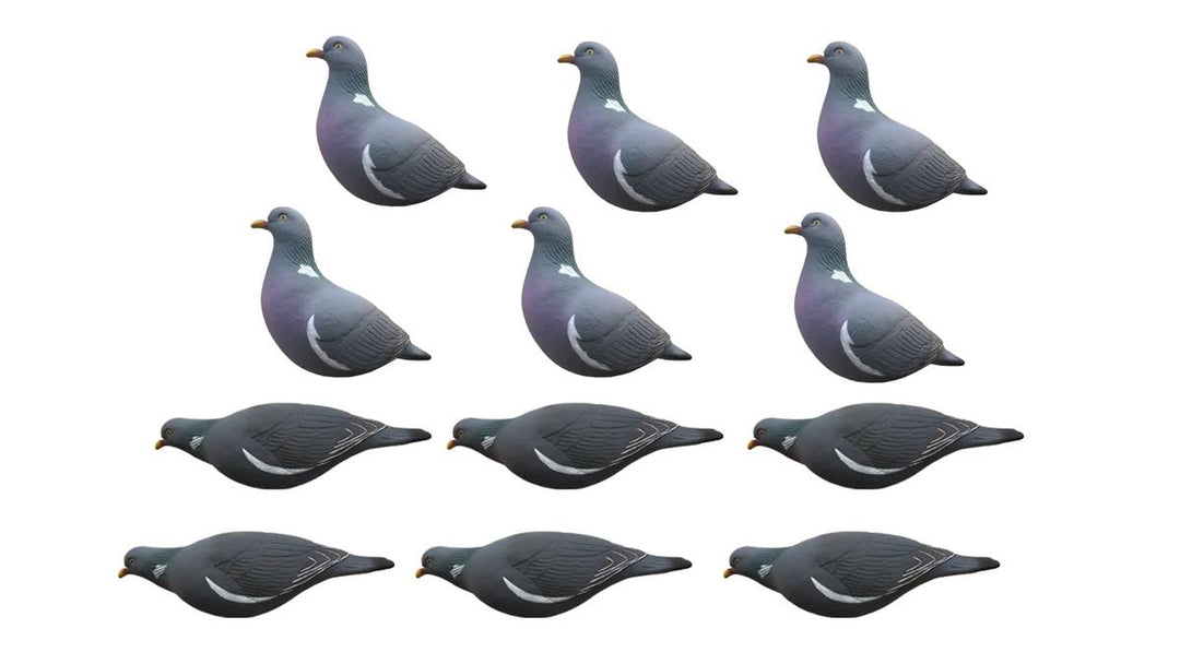 Final Approach FA-195003 Last Pass Pigeon Decoys - 12 Pack