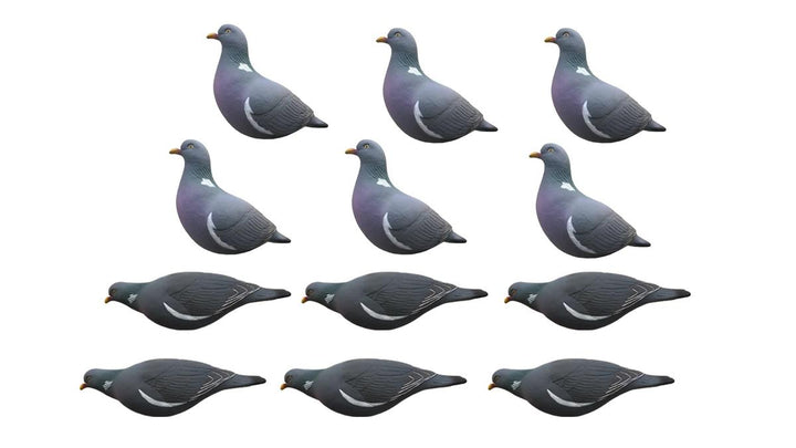 Final Approach FA-195003 Last Pass Pigeon Decoys - 12 Pack