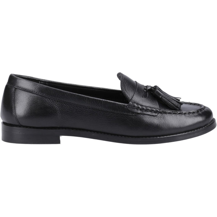 Connie Tassel Loafer Black