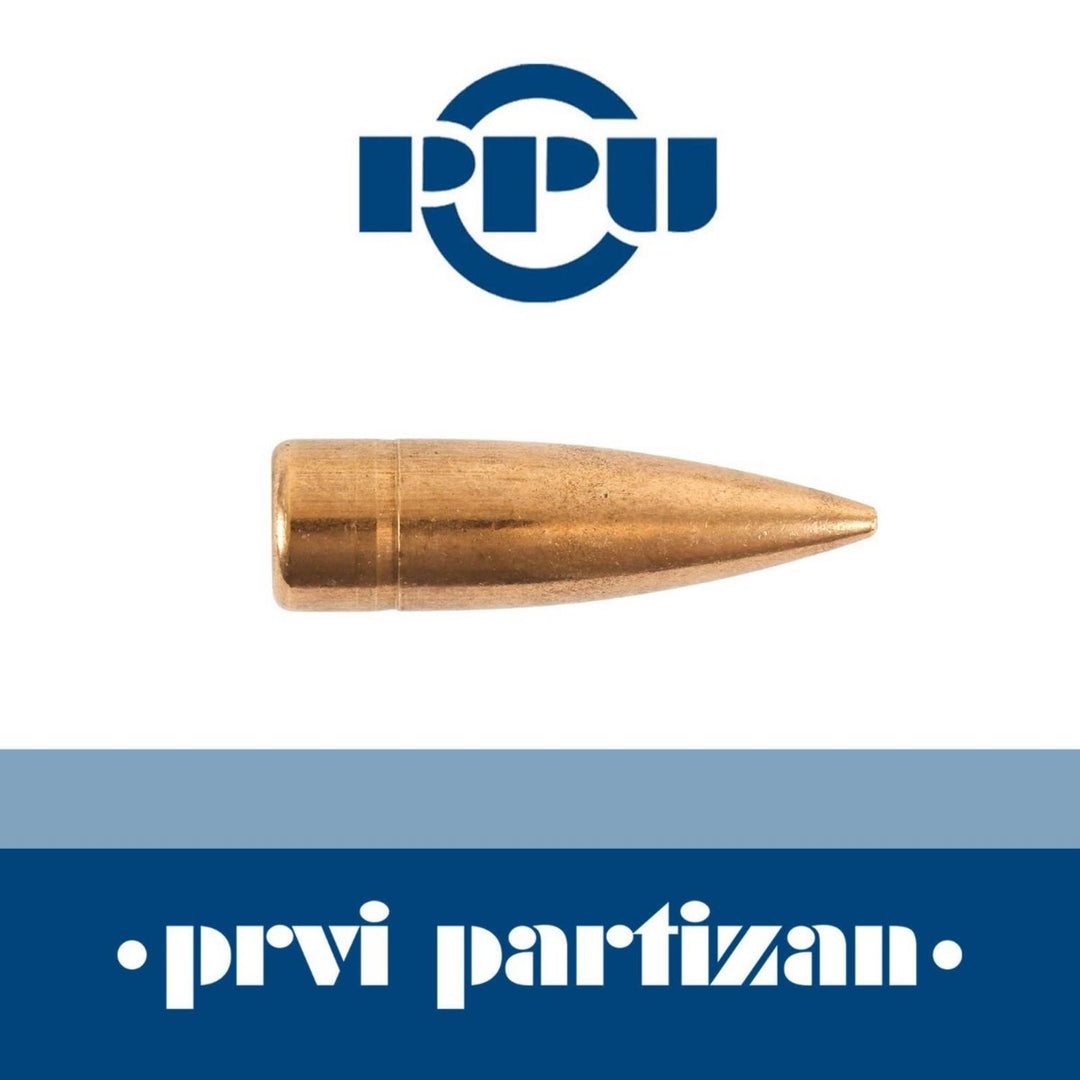 PPU Prvi Partizan .308 139gr FMJ Bullets, Pack of 100