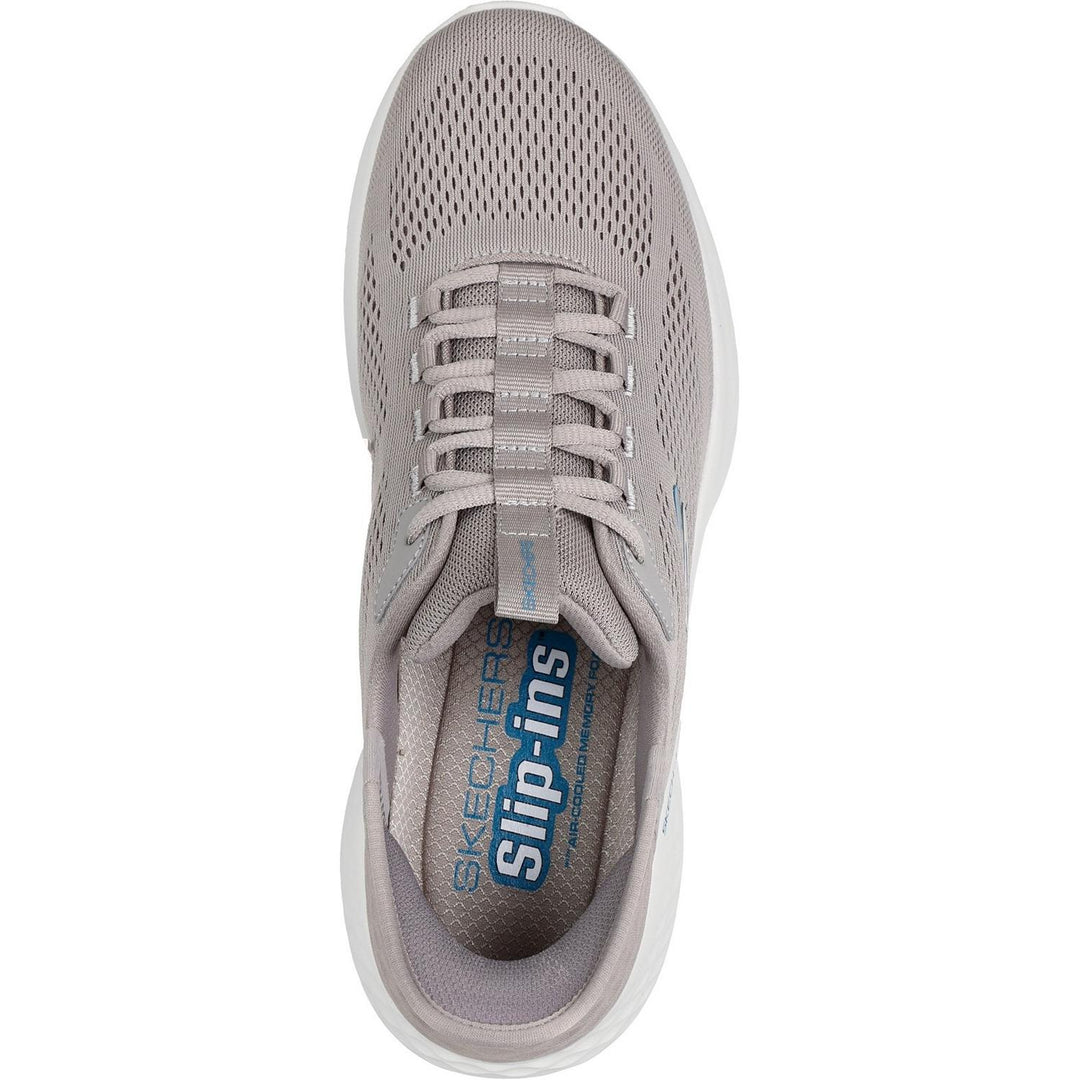 Skech-Lite Pro Primebase Trainers Taupe/Brown