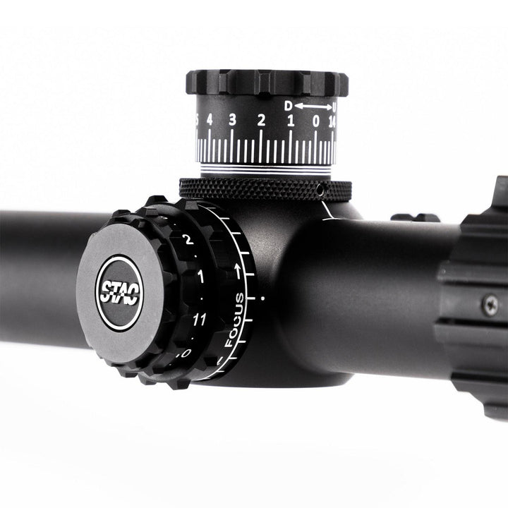 Sightron STAC 3-16x42 FFP IR MH2 SF 0.1 MRAD Zero Stop Rifle Scope
