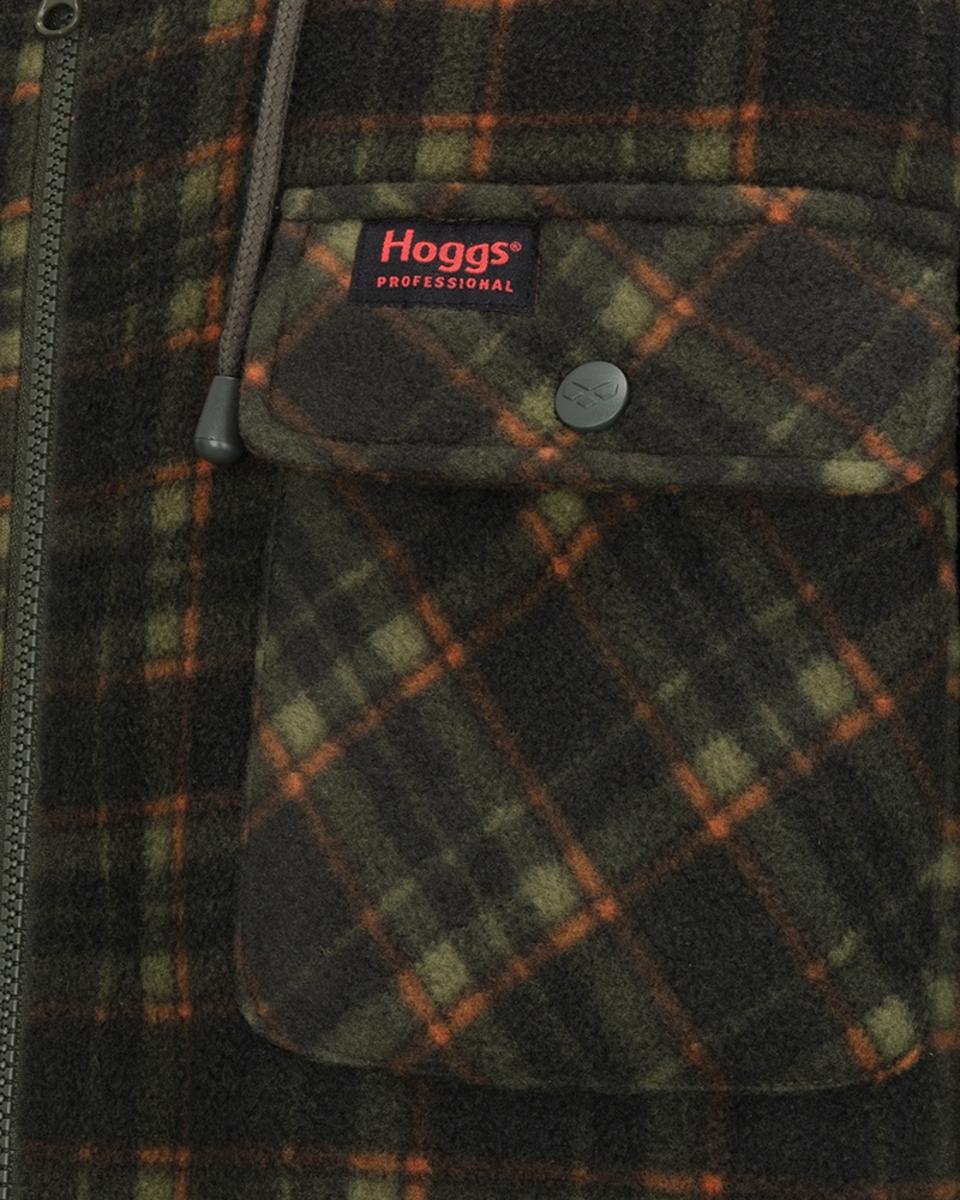Hoggs of Fife Caithness Hooded Fleece Shacket