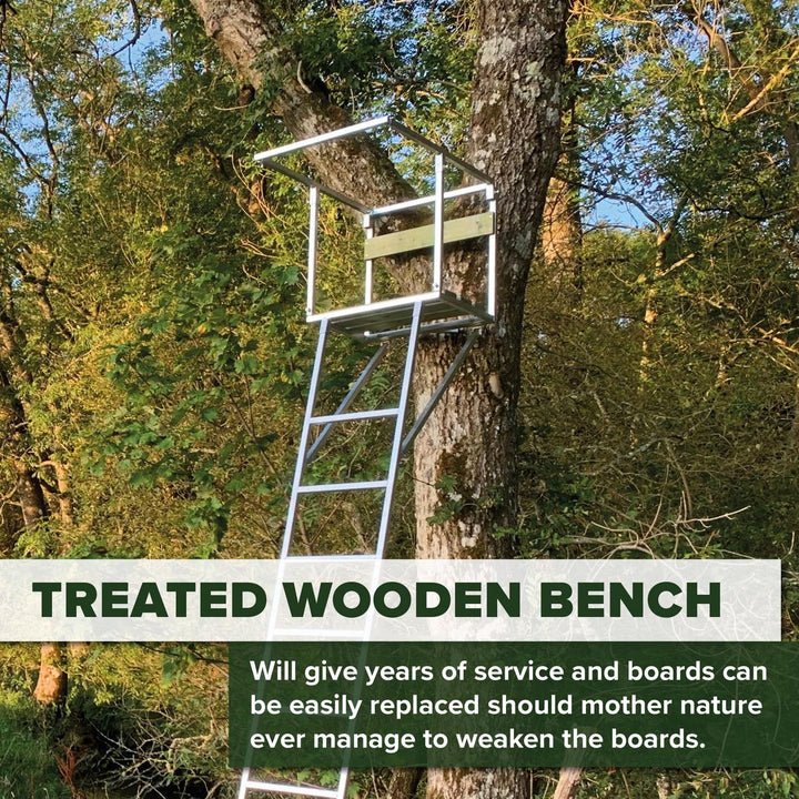 BushWear G1 One Man Galvanised Highseat