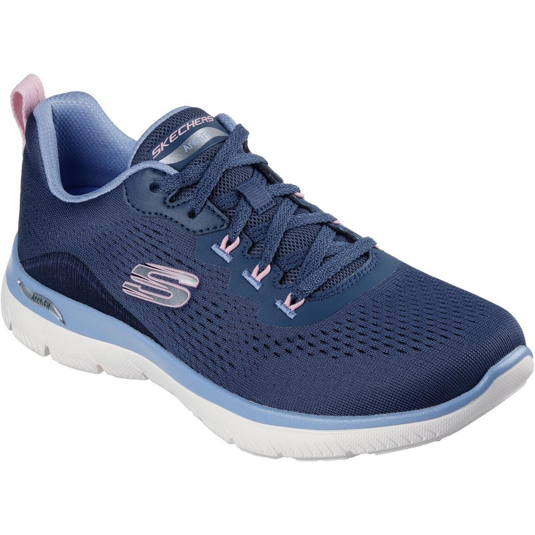 Skechers Arch Fit Summits Trainer Navy/Light – view 4