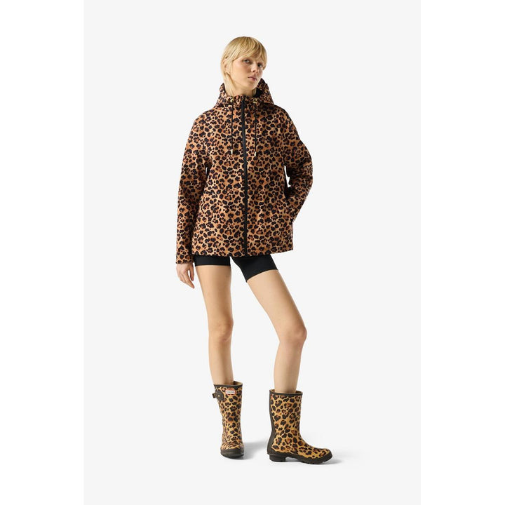 Hunter Original Waterproof Printed Jacket Leopard Print