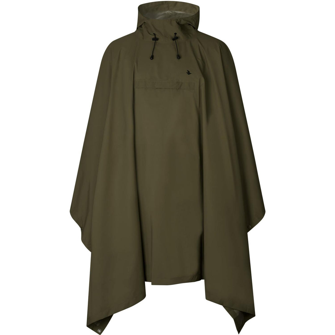 Seeland Taxus Waterproof Rain Poncho - Pine Green – view 5