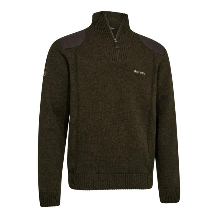 Deerhunter Finley ½-Zip Knit - Woodland Melange