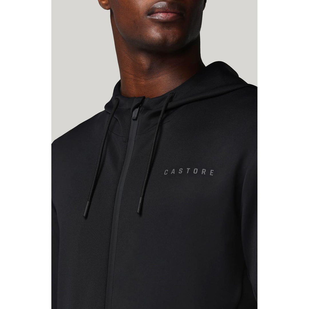 Castore FLEX FULL ZIP HOODIE CASTORE BLACK/CASTORE GUNMETAL – view 7