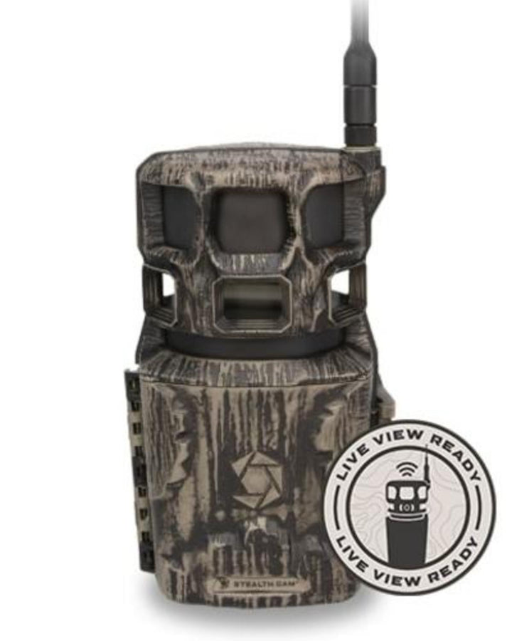 2nd Stealth Cam Revolver Pro 2.0 Global Cellular Trail Camera  36MP 360 Wildlife Coverage GPS & Command Pro App