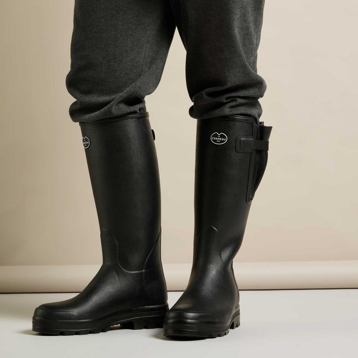 Le Chameau Men's Vierzon Jersey Lined Wellington Boot