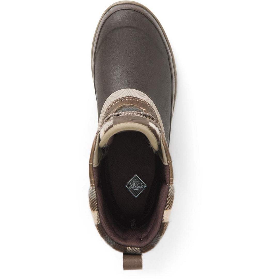 Muck Boots Originals Duck Lace Wellingtons Walnut/Brown