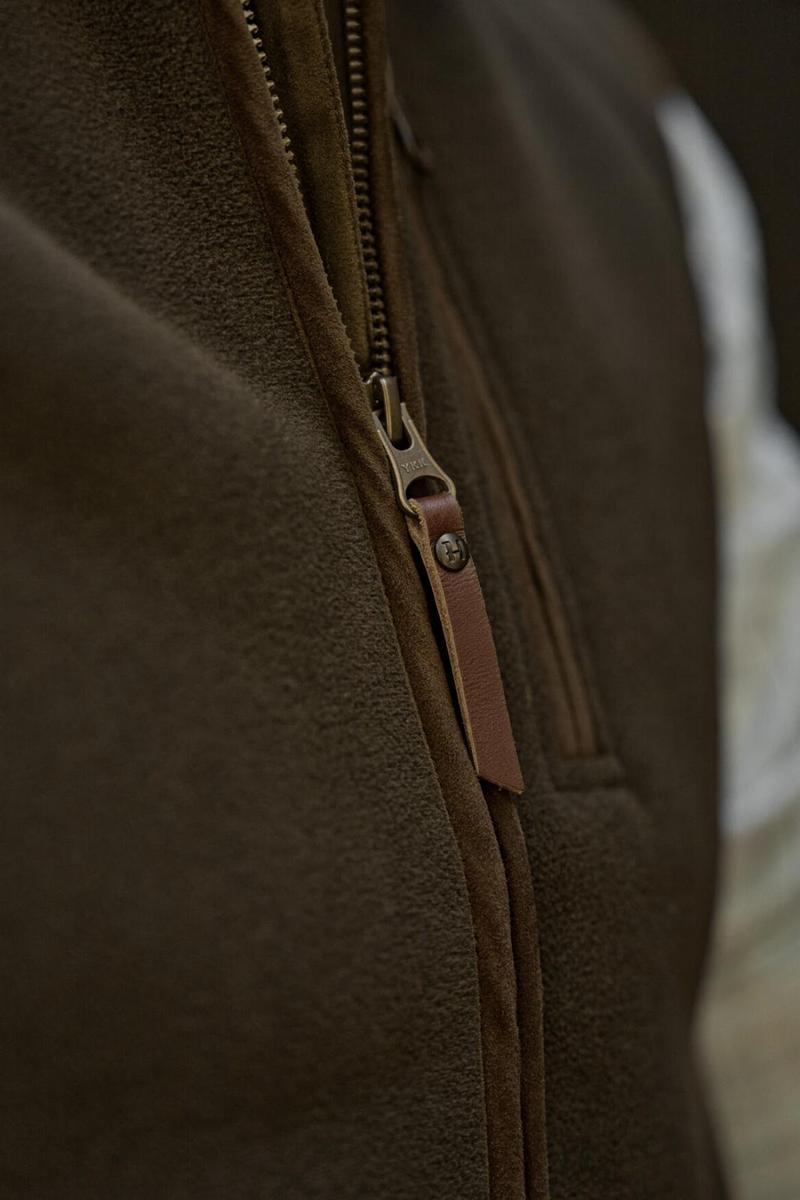 Harkila Sandhem sherpa fleece waistcoat Willow – view 6