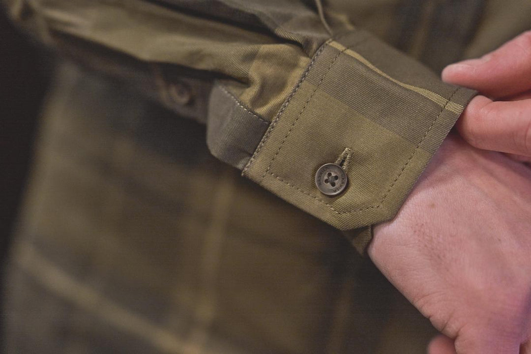 Harkila Akse L/S Shirt Willow green check
