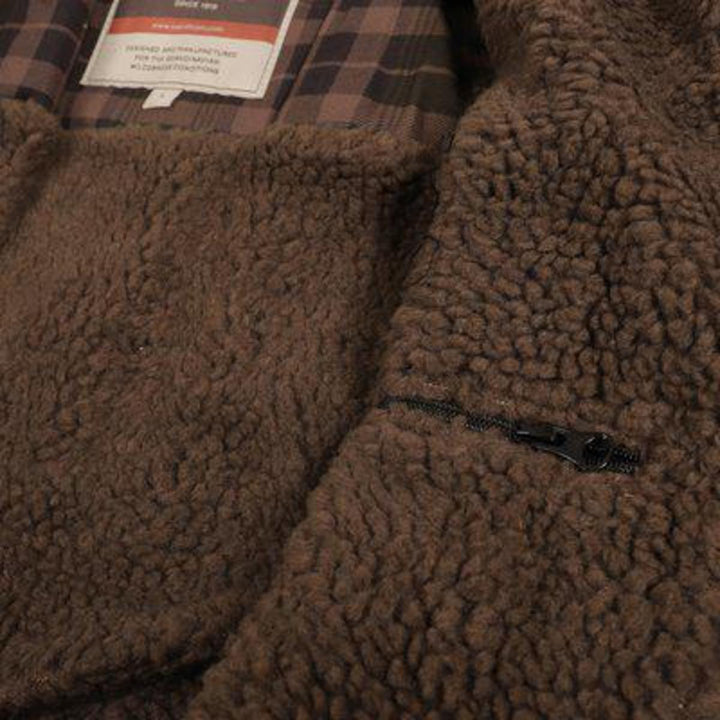 SwedTeam Crest M Pile Shirt - Swedteam Brown