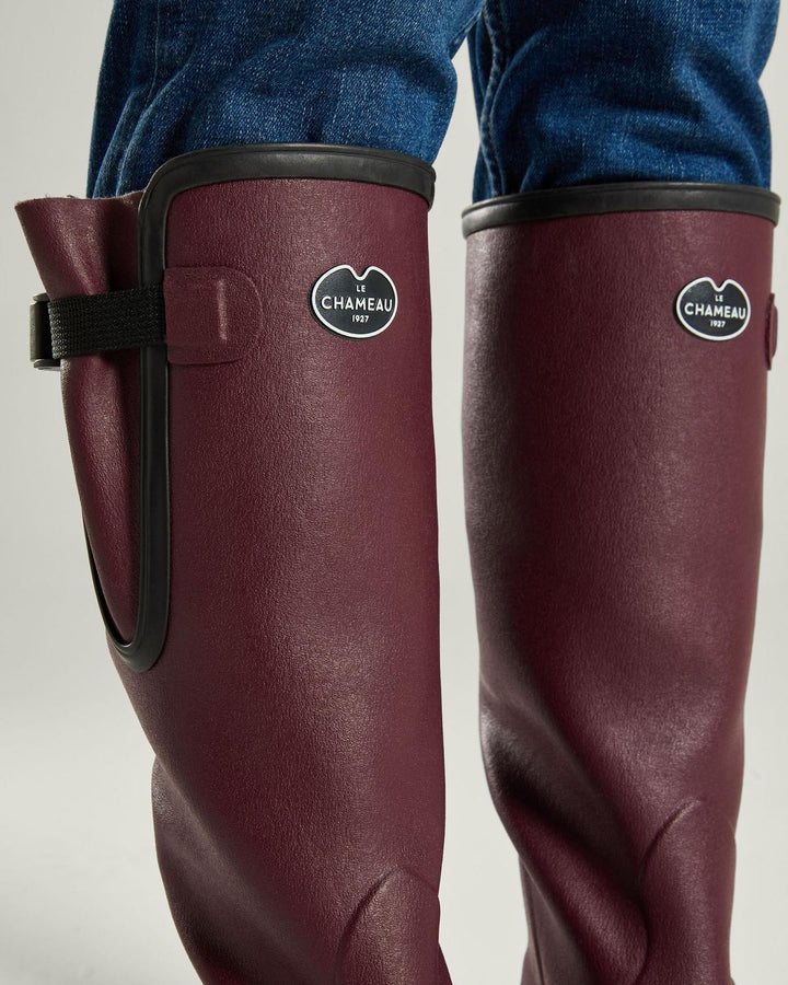 Le Chameau Women's Vierzon Jersey Lined Wellington Boot