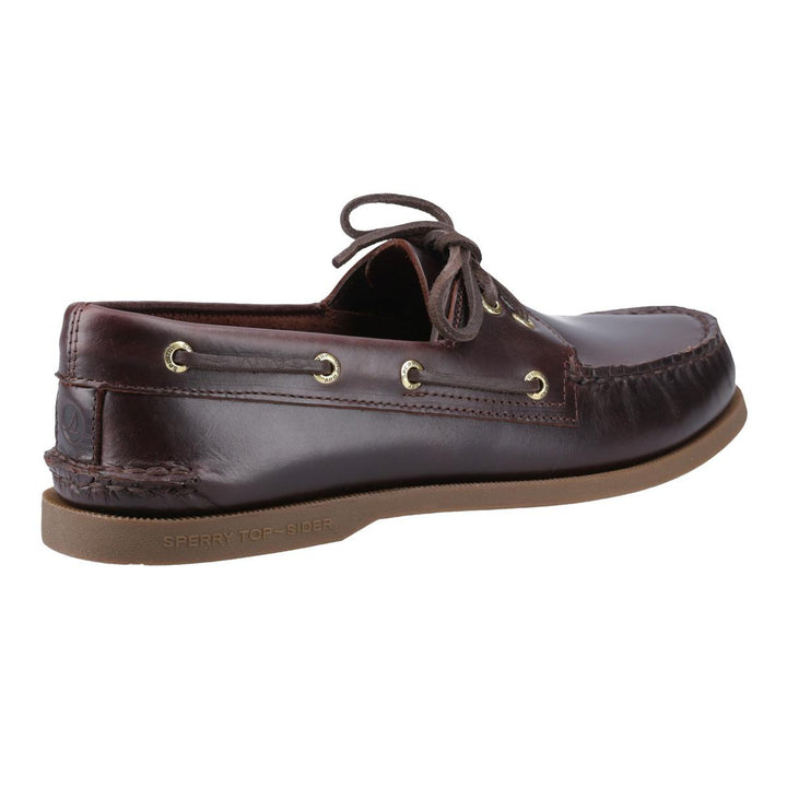 Sperry Authentic 2 Eye Boat Shoe Amaretto