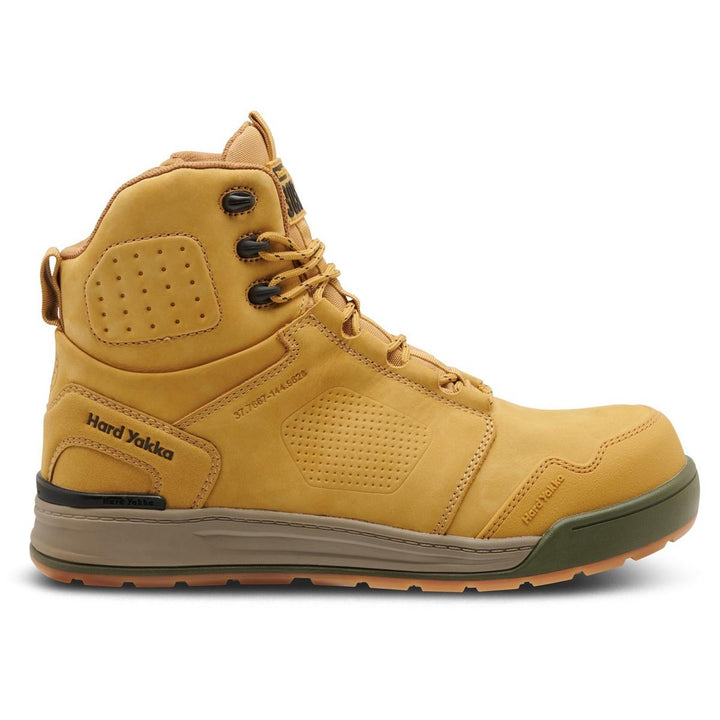 Hard Yakka 3056 S7S 6" Boot Wheat