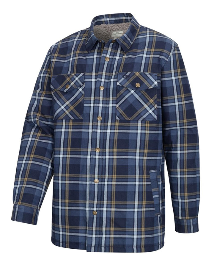 Hoggs of Fife Brunton Sherpa Lined Shacket