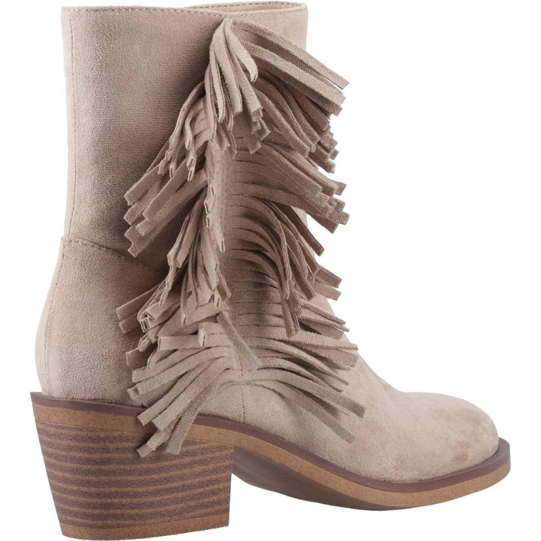 Rocket Dog Yankee Tassel Cowboy Boots Taupe – view 2