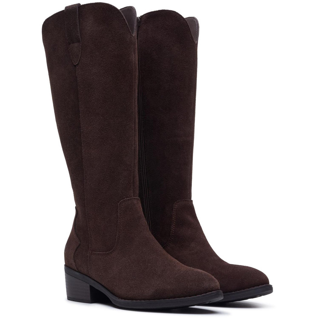Isabella Long Boot Chocolate