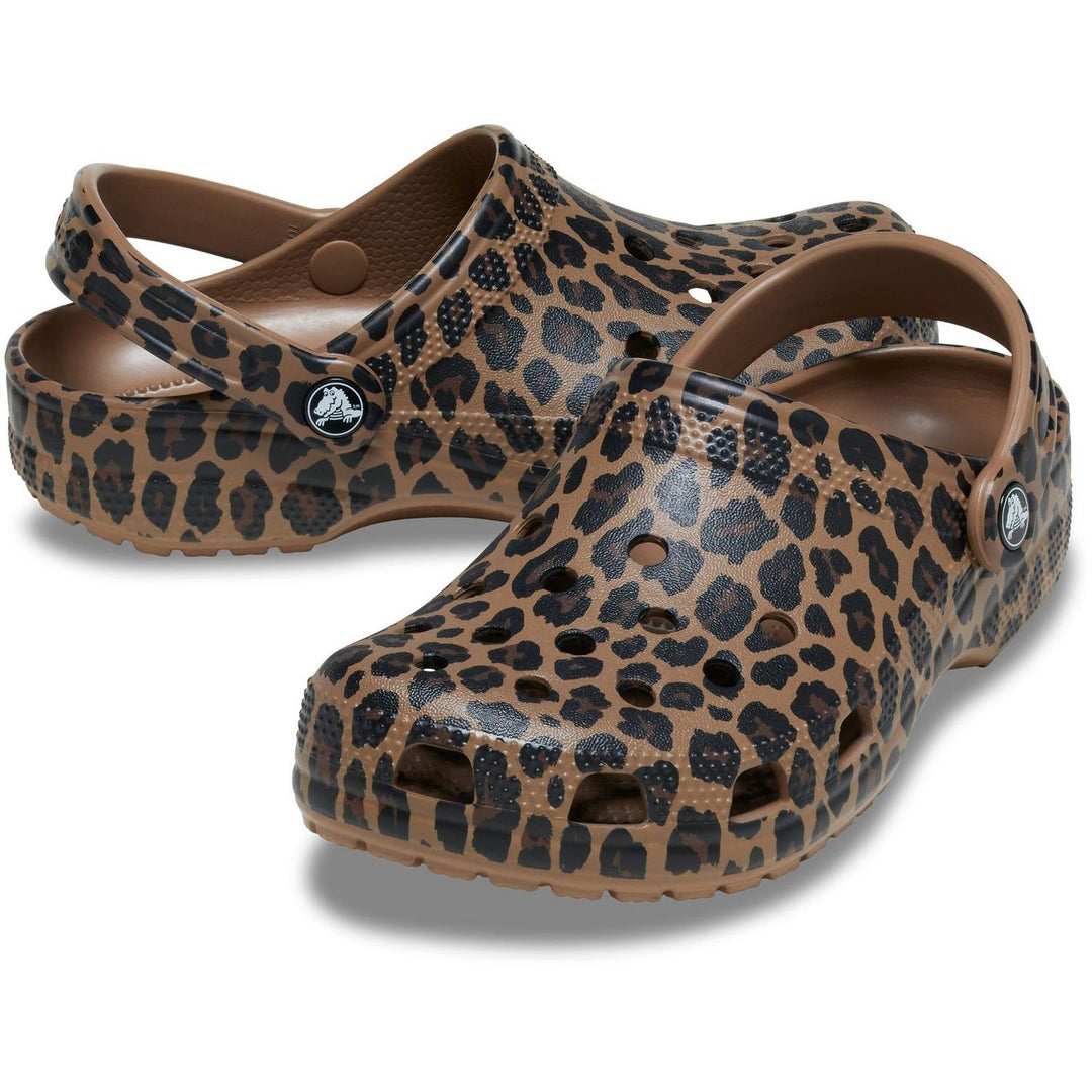 Classic Animal Clog Sepia/Leopard
