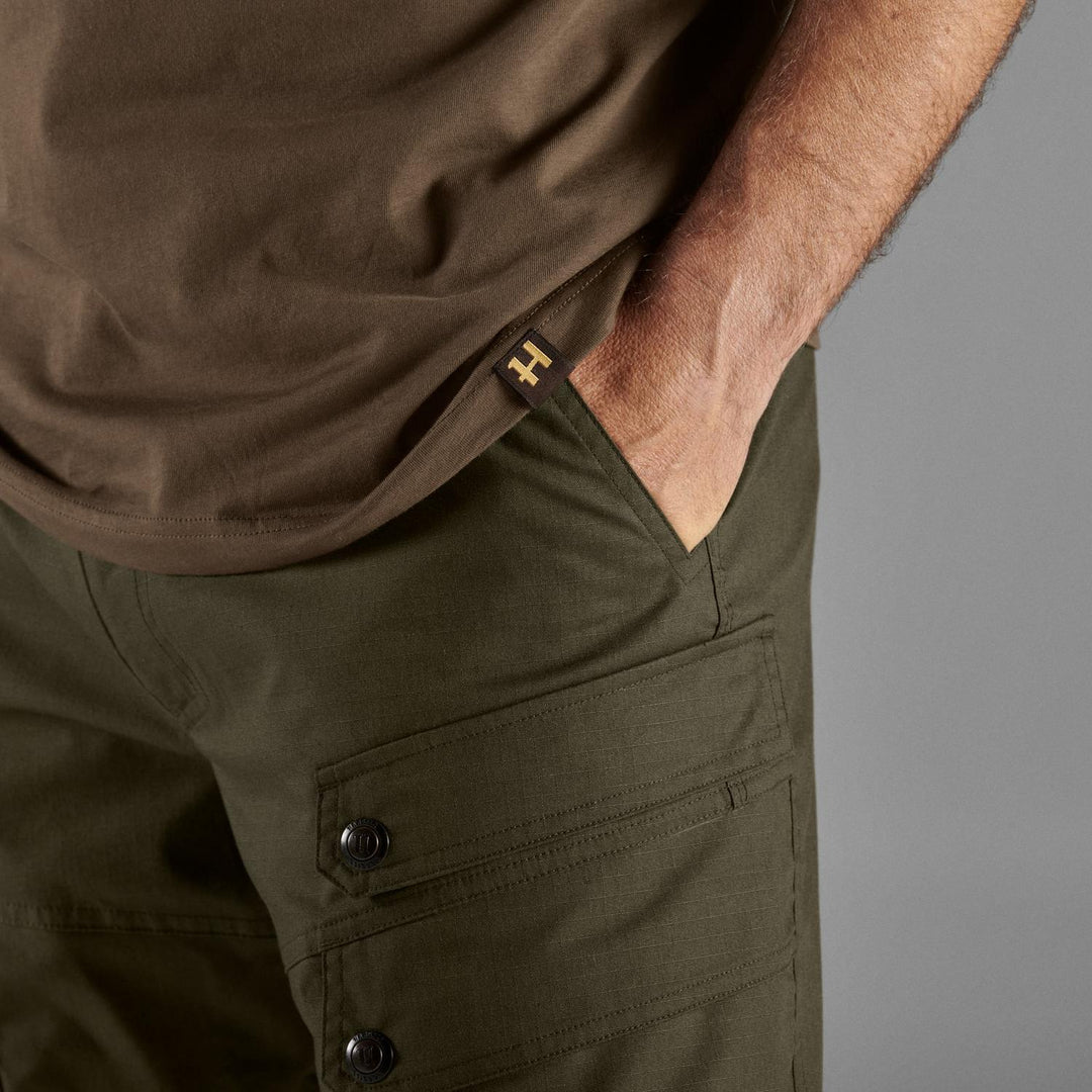 Härkila Pro Hunter Short Sleeve T-Shirt Slate Brown – view 5