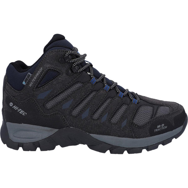 Hi-Tec Corzo Mid Boots Charcoal/Nautical Blue
