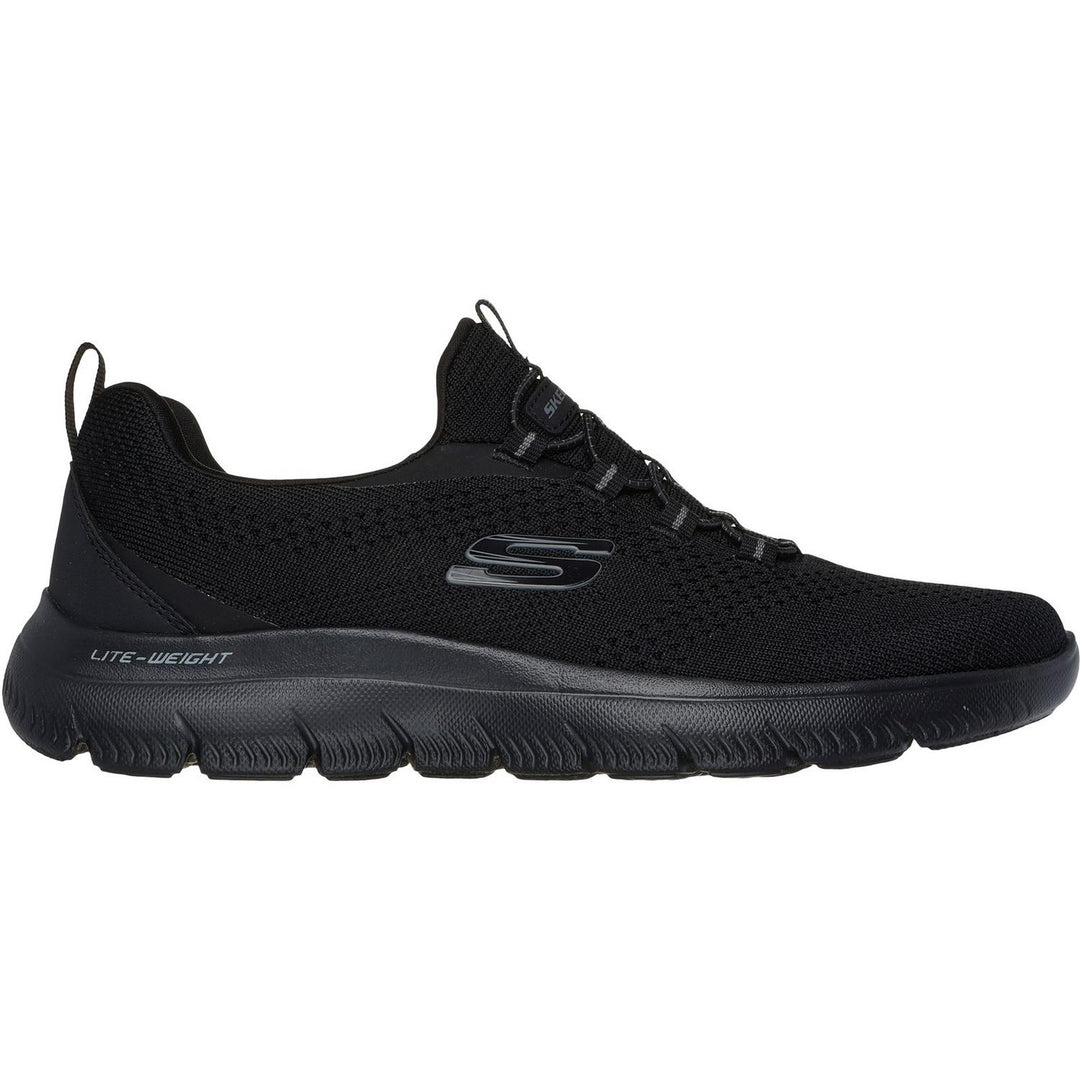 SUMMITS TALLO Black Knit/Pu/Tpu