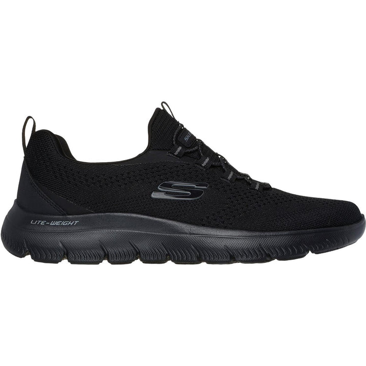 SUMMITS TALLO Black Knit/Pu/Tpu