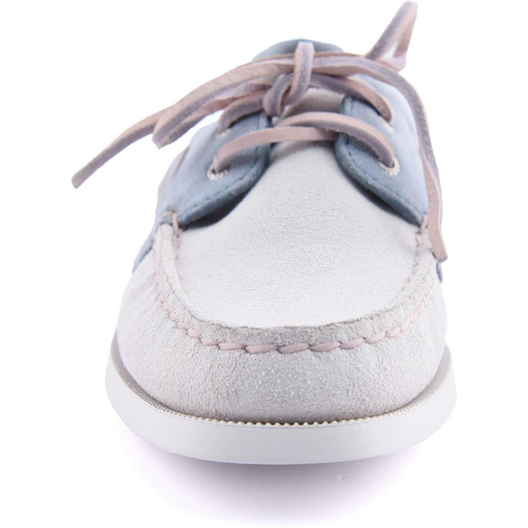 Sperry Authentic Original 2 Eye Boat Shoe White/Blue