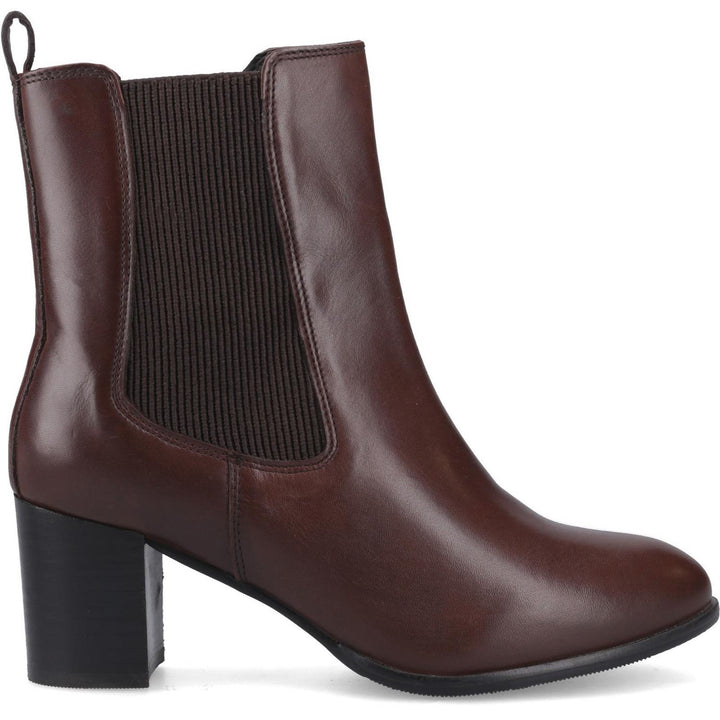 Camellia Heeled Boot BROWN