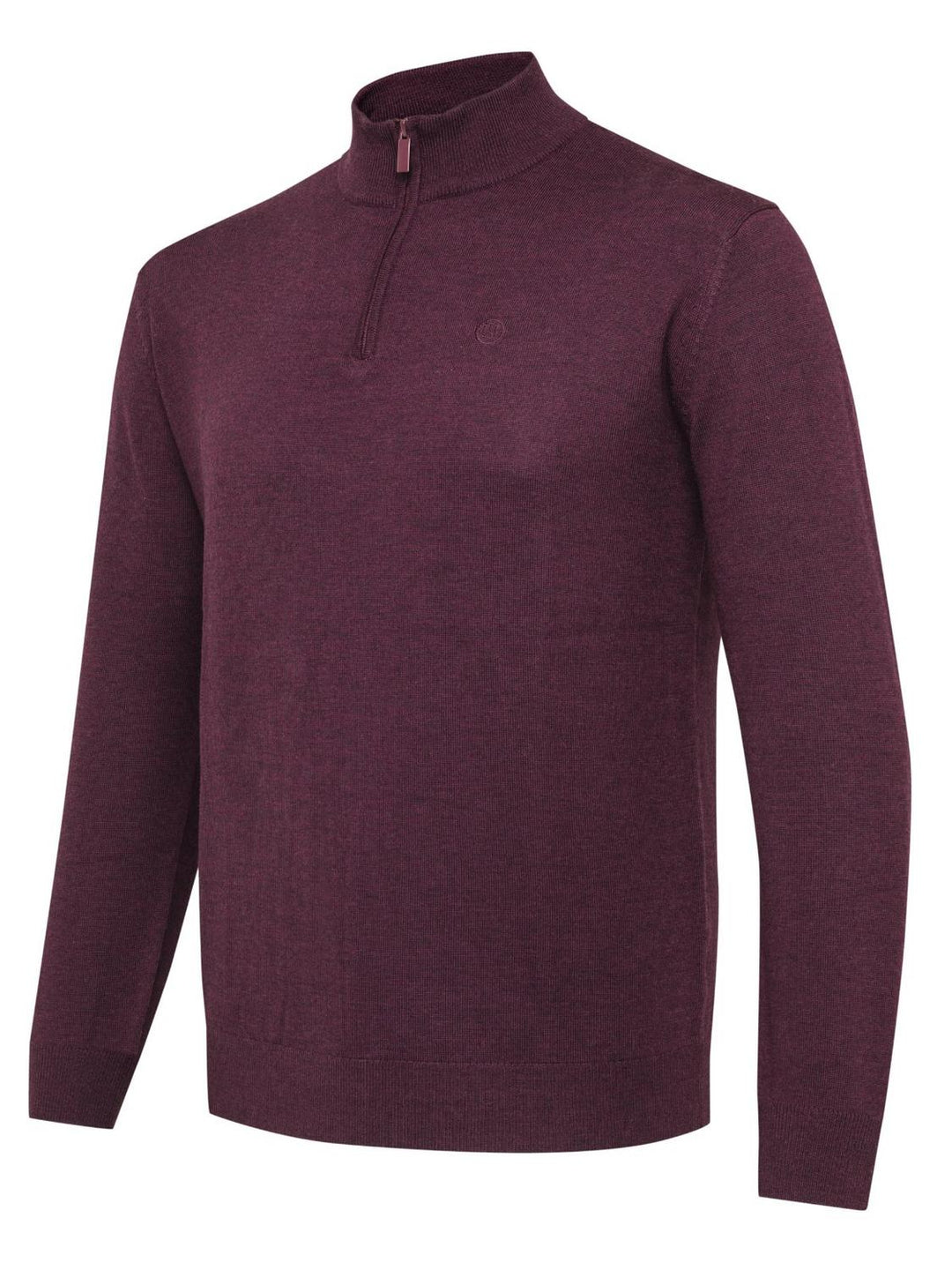 Beretta MERINO HALF ZIP SWEATER Cordovan Spirit – view 3