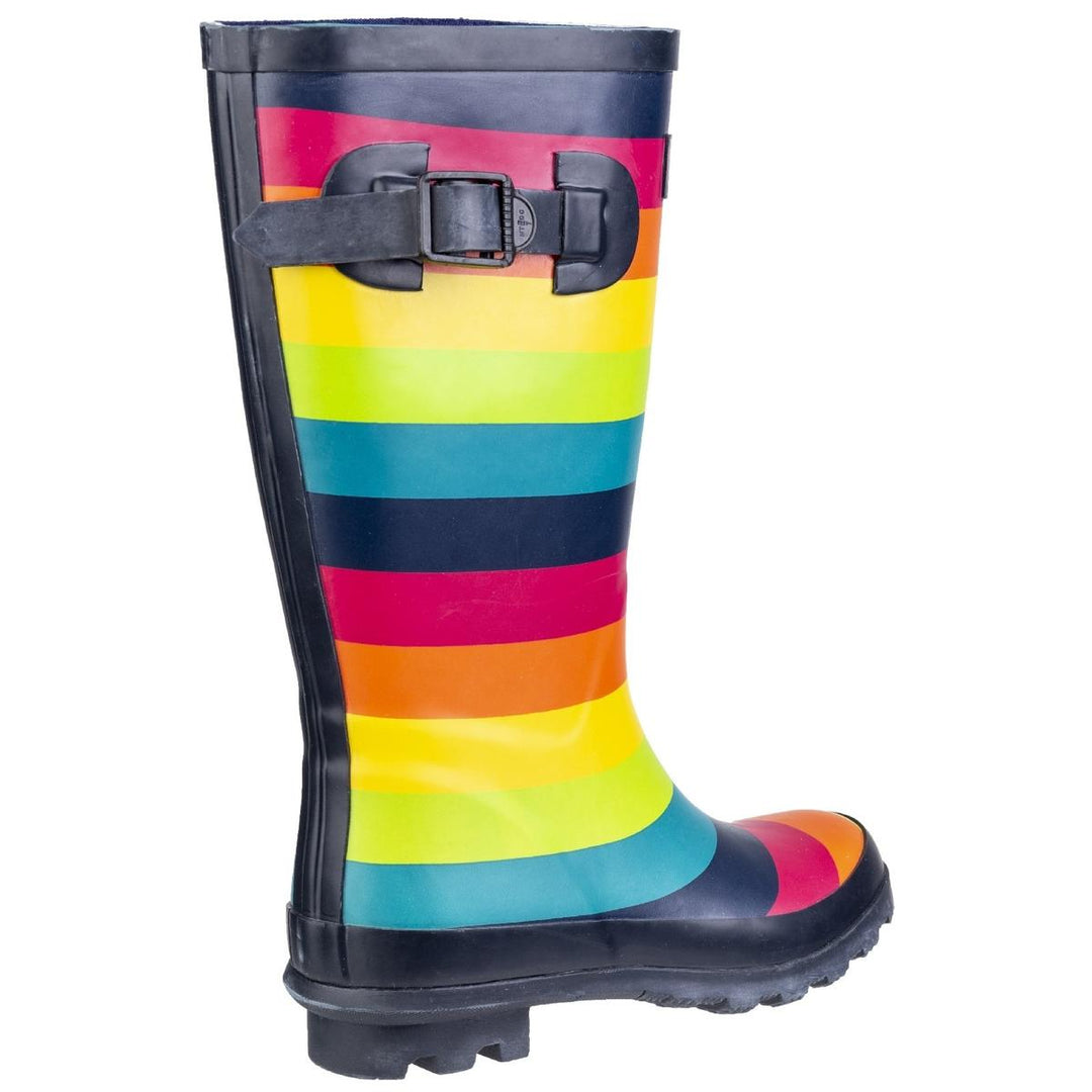 Cotswold Rainbow Wellington Boot Multicoloured