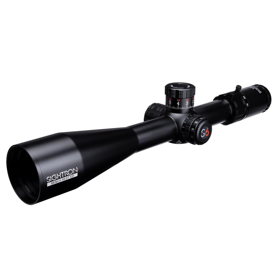 Sightron S6 10-60x56 SFP Illuminated MOA-FTD Rifle Scope 34mm