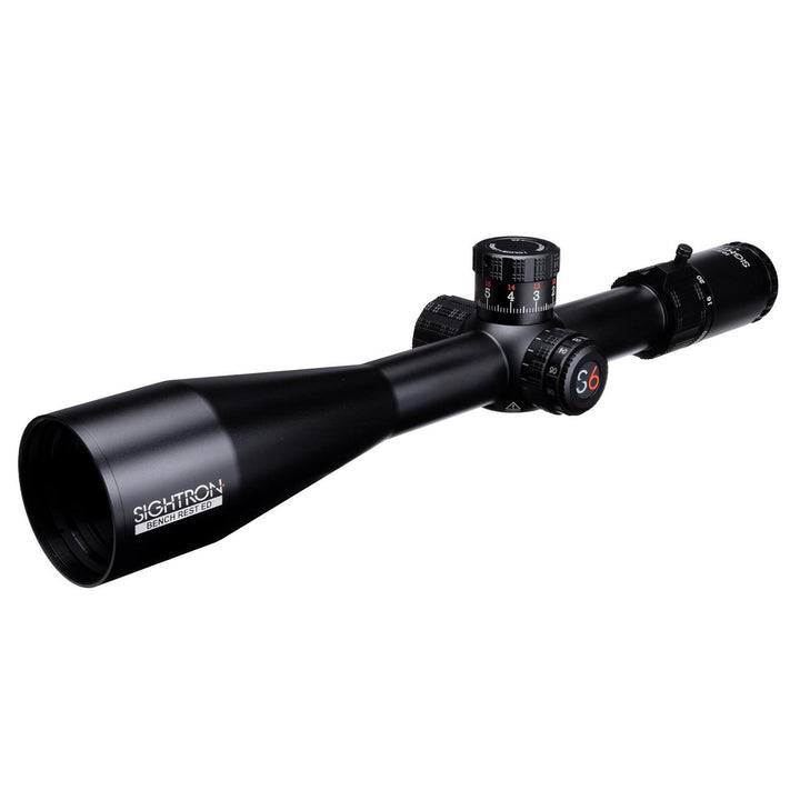 Sightron S6 10-60x56 SFP Illuminated MOA-FTD Rifle Scope 34mm