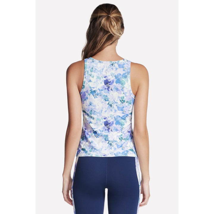 Skechers Performance GoWalk Seascape Floral Tank Purple/Turquoise