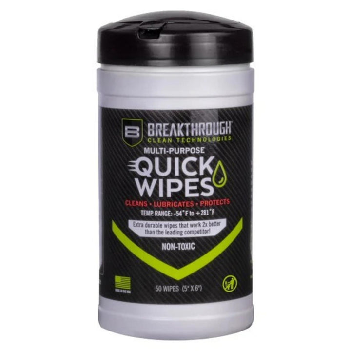Breakthrough Clean Synthetic CLP Quick Wipes 50 Count Canister