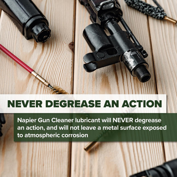 BushWear Napier Gun Cleaner Pump Spray and Napier Gun Oil Pump Spray Bundle