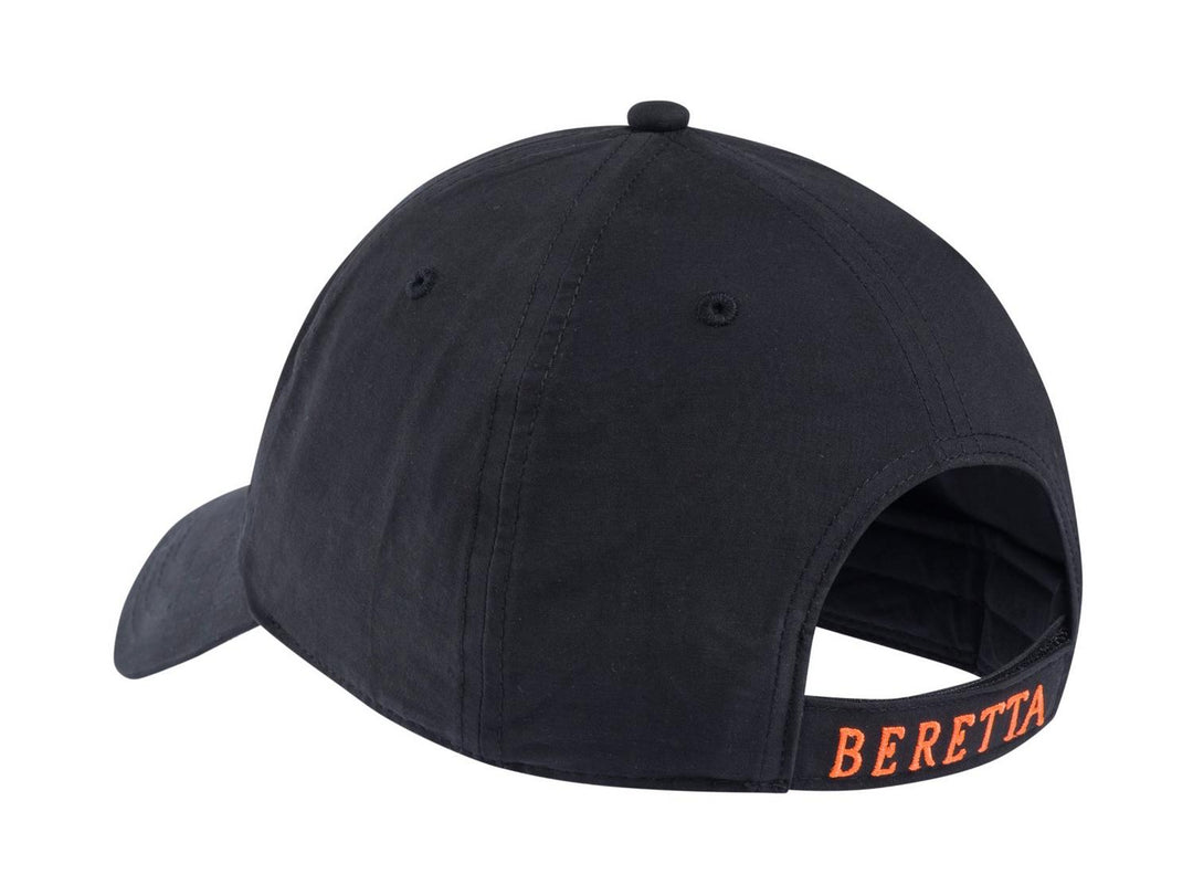 Beretta Big B Cap Baseball Hat Black & Orange – view 4