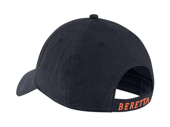Beretta Big B Cap Baseball Hat Black & Orange – view 4