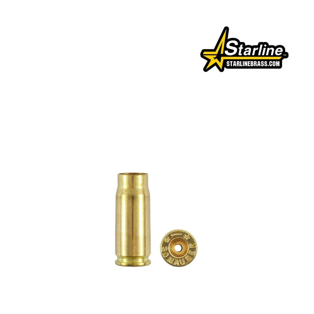 Starline .30 Mauser (7.63x25mm) Brass Cases, Pack of 50