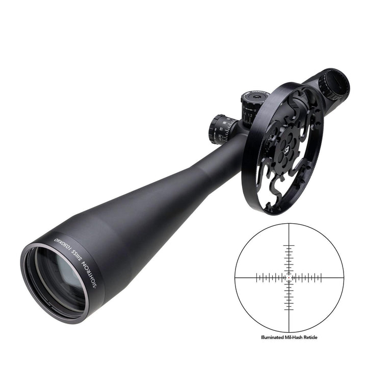 Sightron SIII Field Target SFP 10-50x60 FT MH IR Rifle Scope