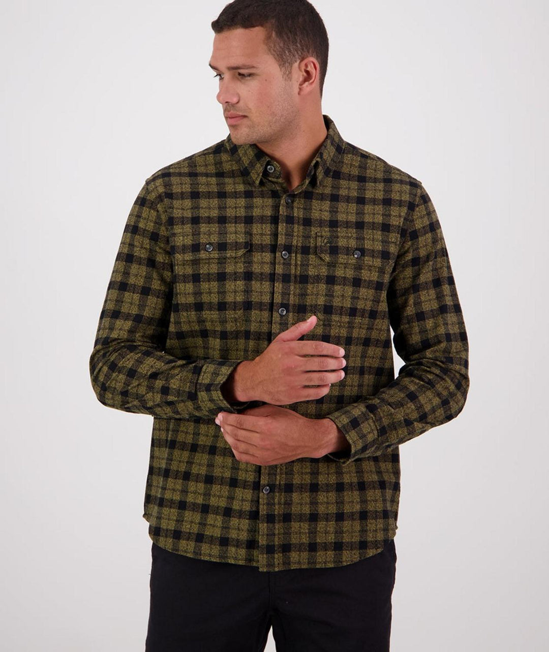 Swanndri Men's Port Road Long Sleeve Shirt
