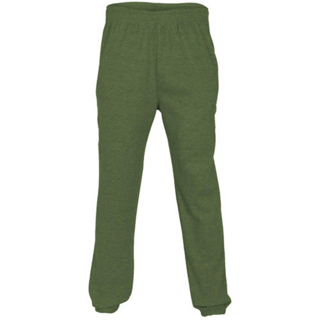 Urban Road Plain Fleece Jogging Bottoms - Military Green – view 2