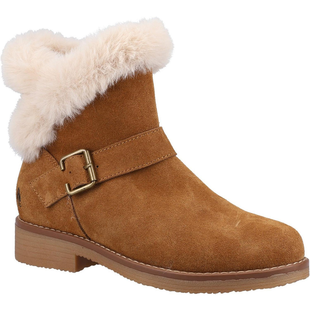 Hannah Wide Fit Boot TAN