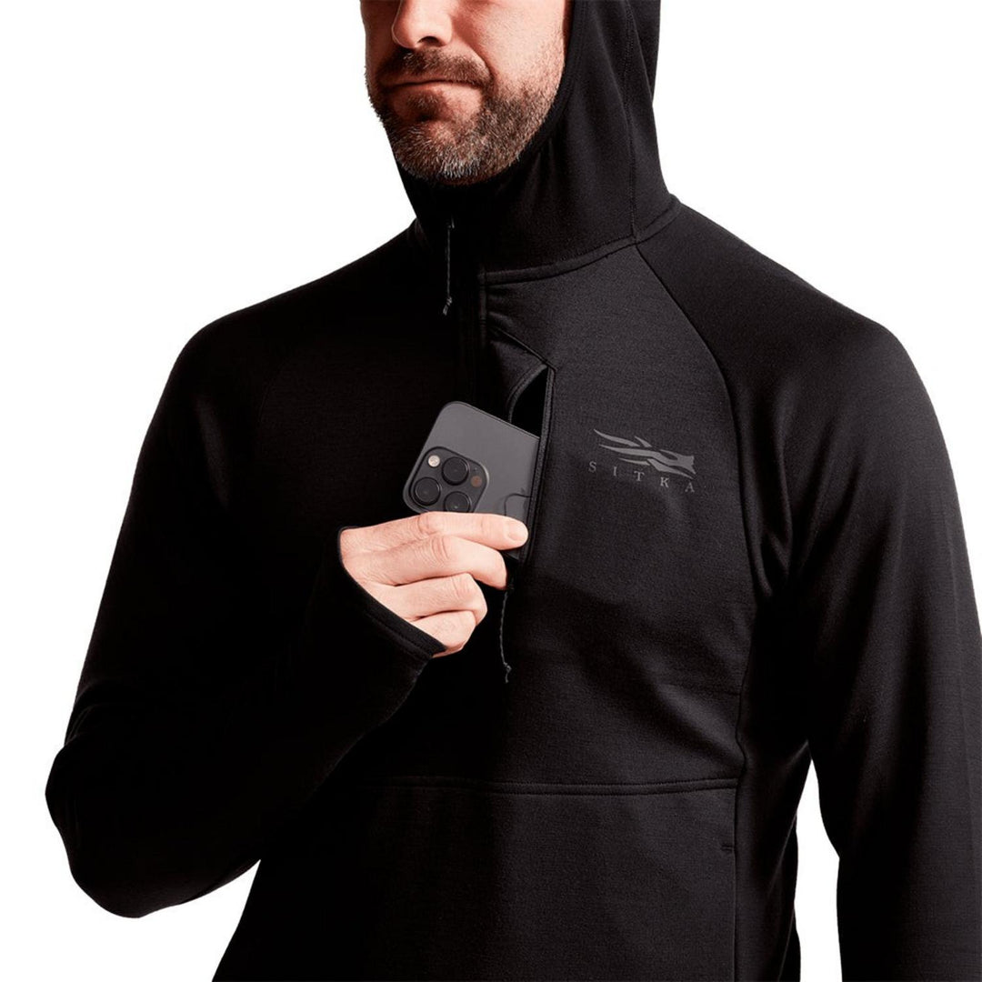 Sitka Core Merino 330 Hoody Sitka Black