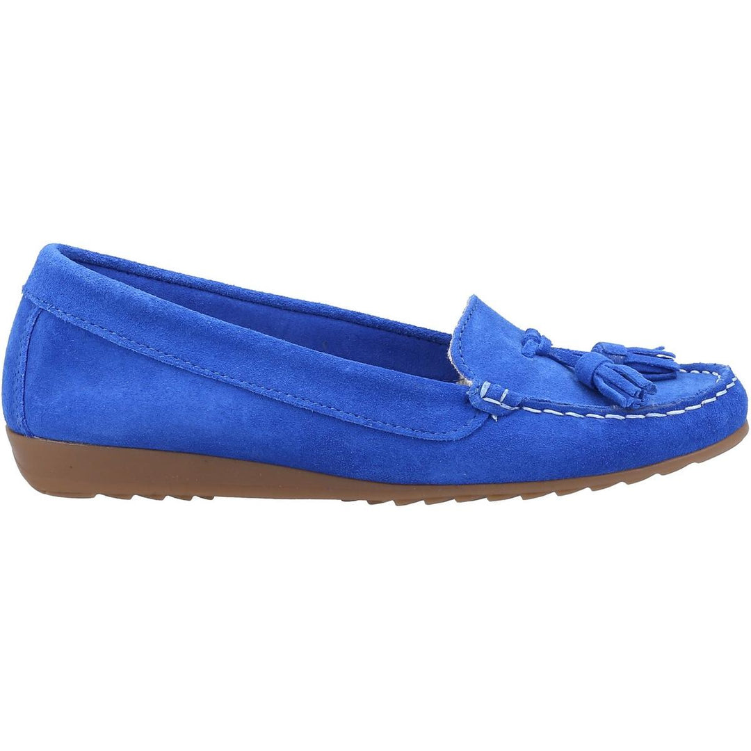 Riva Aldons Moccasin with Snafles Cobalt