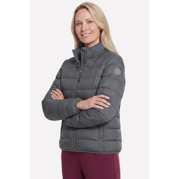 SKECHERS COZY FIT JACKET Green/Black